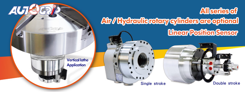 AUTOGRIP All Series of Rotary Cylinder