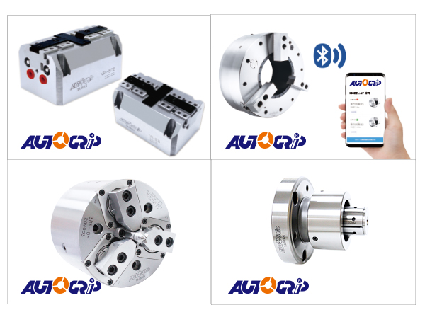 The AP-type pneumatic chuck is widely used in pipe or large shaft machining