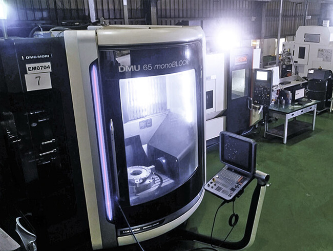 AUTOGRIP® possesses horizontal machining centers for mass production