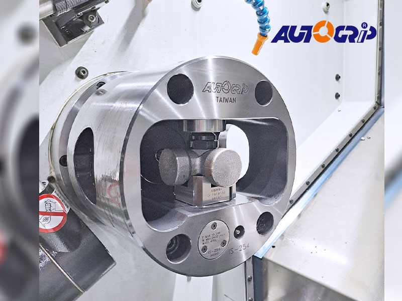 Autogrip Machinery's Power Indexing Chuck (IS-254) played a pivotal role here