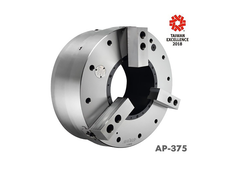 AUTOGRIP AP Large Thru-Hole Three Jaw Chuck had wins Taiwan excellence 2018 award.