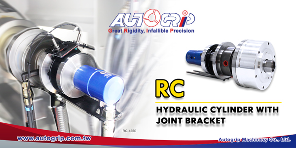AUTOGRIP RC Series Hydraulic Cylinder with Rotating Joint