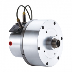 Compact style Rotary Hydraulic Cylinder with Stroke Control and Safety Device